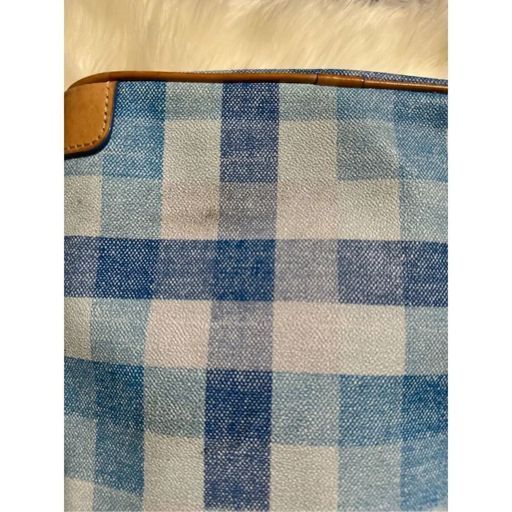 Dooney & Bourke Quadretto check ginger crossbody